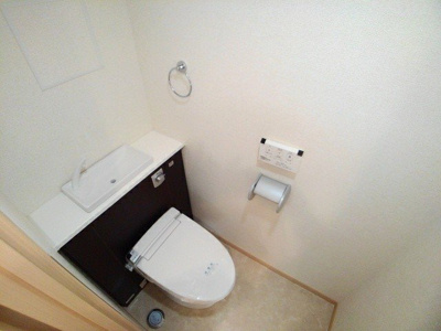 【トイレ】 | コーポＹＡＫＡ・松尾（Ｄ） | シンプルで使いやすいトイレです