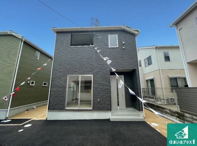 神戸市北区鈴蘭台東町　第3期　新築一戸建ての外観|お客様に長く安心して住んでいだだける事にこだわった家づくり！住んでからのアフターサービスにもしっかりと取り組んでいます！