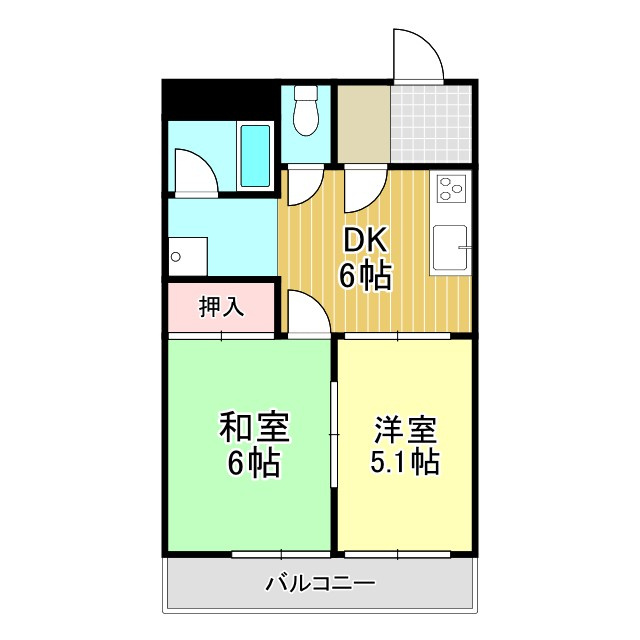 レスト上郷の間取り