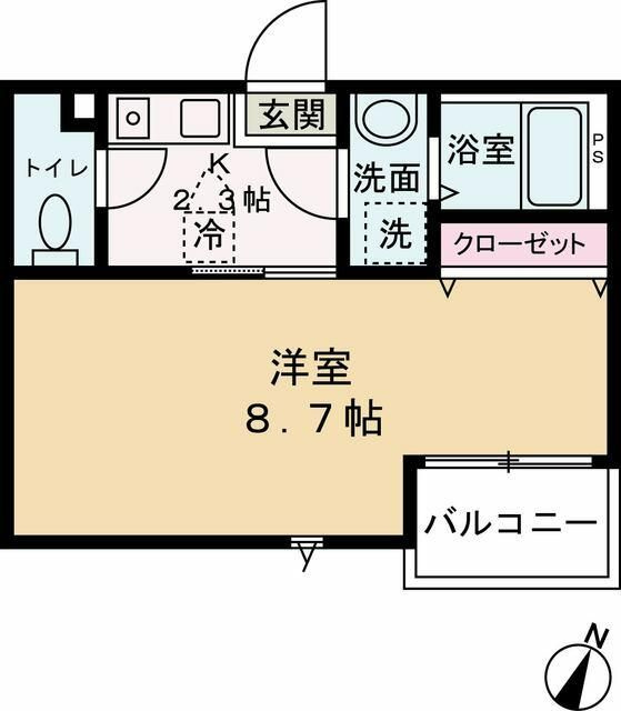 ゆいの木杉田の間取り