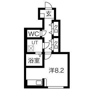 アンタレスの間取り