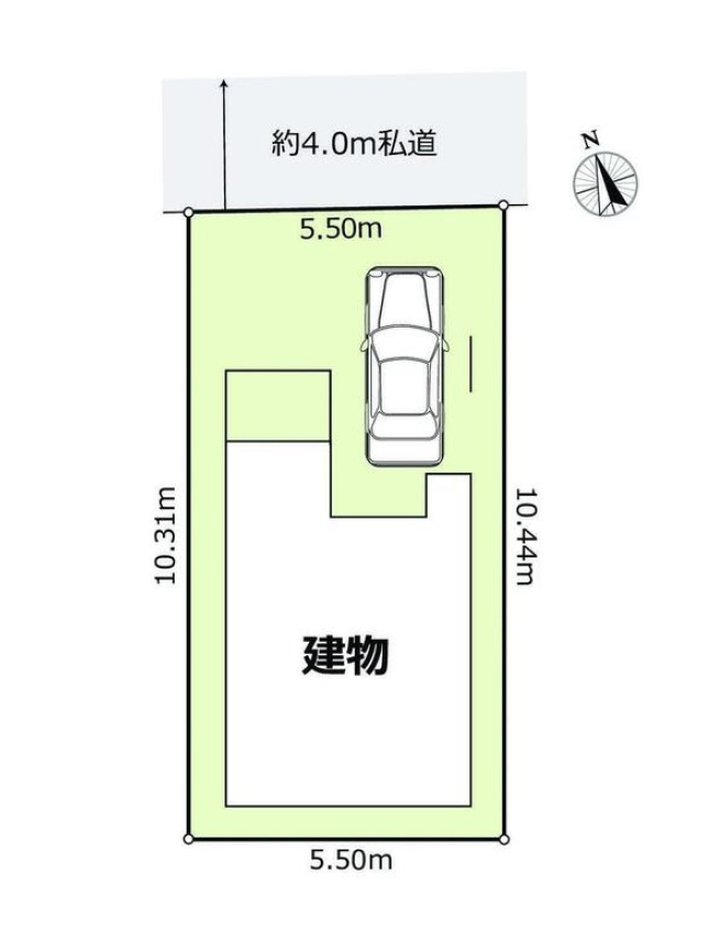 豊島区南長崎2丁目　新築戸建の区画図|区画図