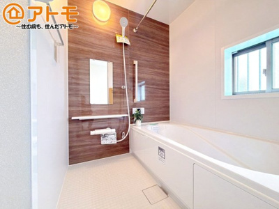 【浴室】 | 清水町長沢730番　新築戸建　全1棟 | お風呂で日々の疲れを落としましょう♪スタイリッシュなお風呂になっています！