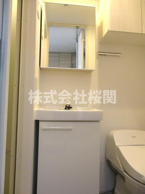 レガーロ吉野町の洗面所|別部屋同間取