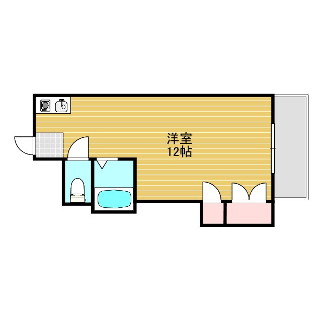 第2エンシンハイツの間取り
