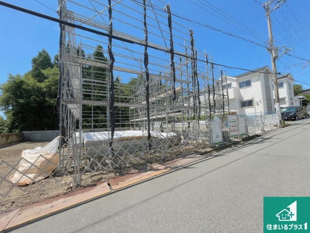 神戸市北区泉台　第1期　新築一戸建ての外観|現在の進捗状況です！順調に作業進行中、完成が待ち遠しいです！詳細の間取り等、お気軽にお問い合わせください！