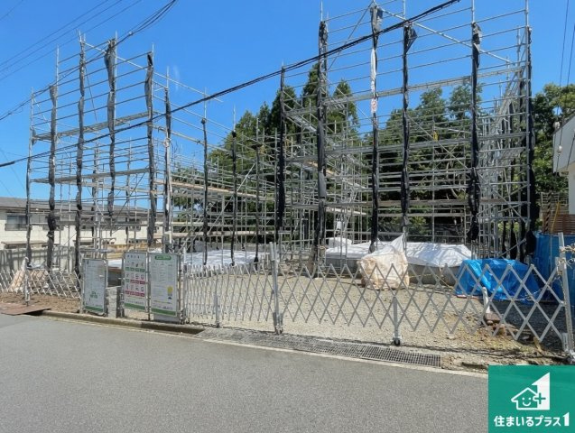 神戸市北区泉台　第1期　新築一戸建ての外観|周辺は落ち着いた街並みの住宅地！子育てがしやすい住環境です！まだ未完成ですが、現地でしかわからない事もございます。是非一度ご覧ください。