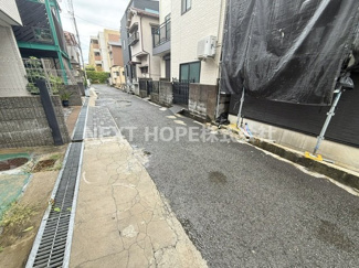【前面道路含む現地写真】 | 尼崎市栗山町１丁目中古戸建 | 前面道路です♪（南側）