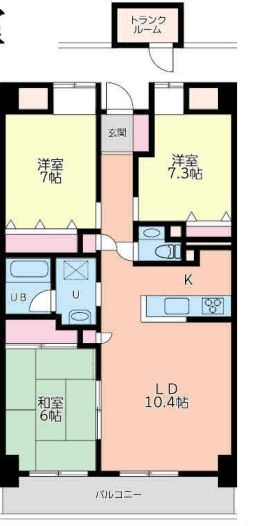 【間取り】 | コルビュジェ藤沢