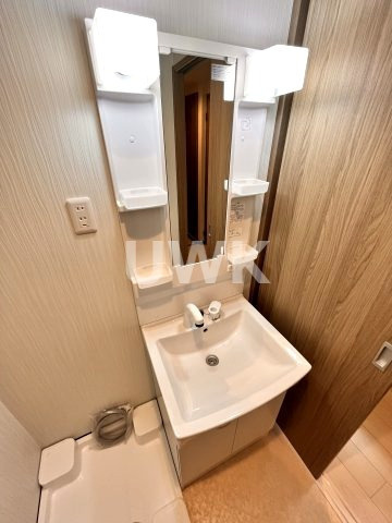 京都市伏見区京橋町の賃貸マンションの洗面所|同一仕様