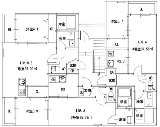 【間取り】 | ノヴァイフ野芥　★プライスホームなら仲介手数料が割引価格です！★