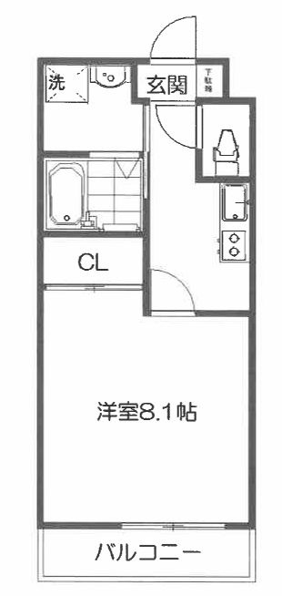 サクシード伏見京町の間取り