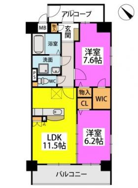 【間取り】 | ベルカンパーニュ