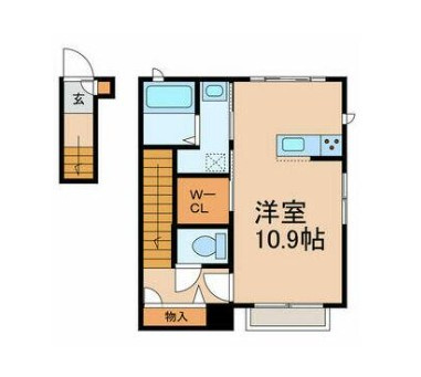 メゾンTORAの間取り
