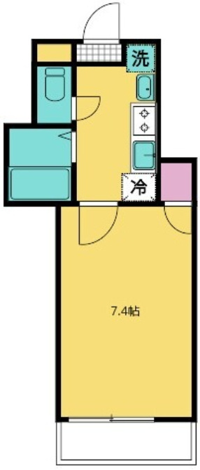 アルモ武蔵関の間取り