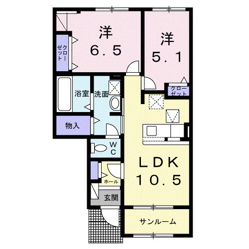 パーク　アヴェニューの間取り