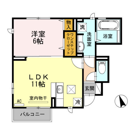 スターパス ノースの間取り