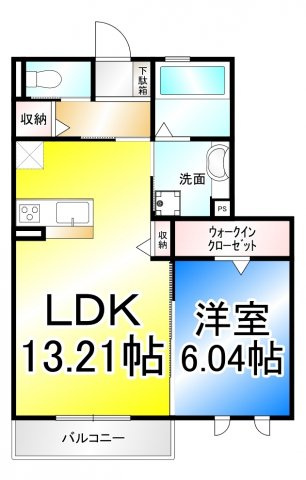 レジンエベールの間取り
