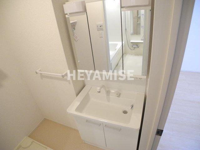サニー　フィオーレの洗面所|※室内画像は別号室のもの