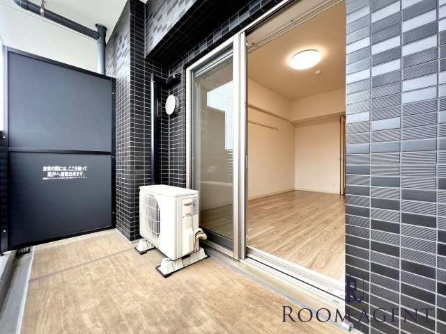 プレサンス上前津プレスのバルコニー