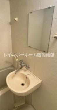 ウェルフェア富浜の洗面所