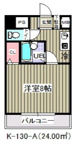 ウェルフェア富浜の間取り