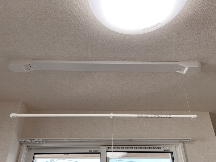 Villa Glycine|室内物干し