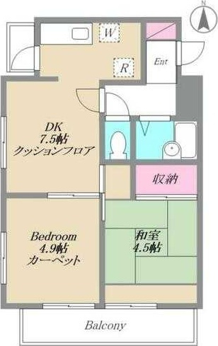 パロ西落合の間取り