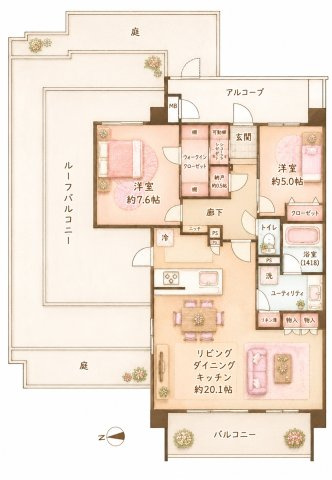 ユニハイムエクシア樟葉の間取り|間取り図はいかがですか？ご希望を叶える間取りですか？リビングの広さは？水回りの位置は？カウンターキッチン？など色々な情報が集約されています。弊社ではリフォームなどのご相談も承っております。