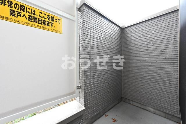 ベルグランデ吉野町のバルコニー