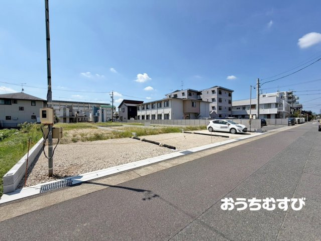 北区中味鋺2期(全6棟)の前面道路含む現地写真