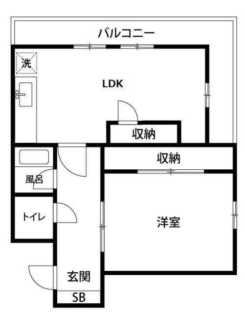 ヴィラ国分寺の間取り