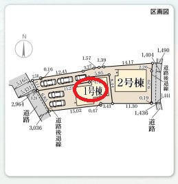 【区画図】 | リーブルガーデン貝塚市麻生中 | 区画図