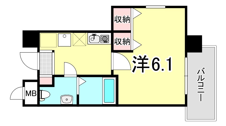 ダイドーメゾン神戸六甲の間取り