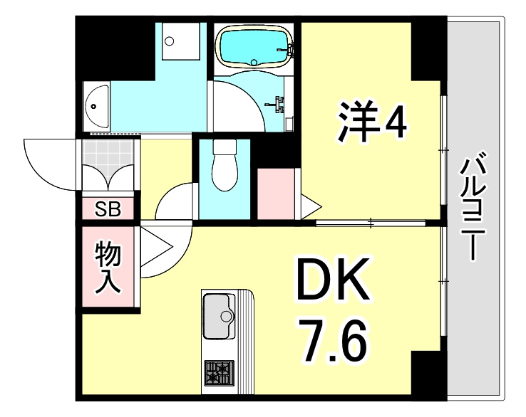 CODE西宮甲子園口の間取り