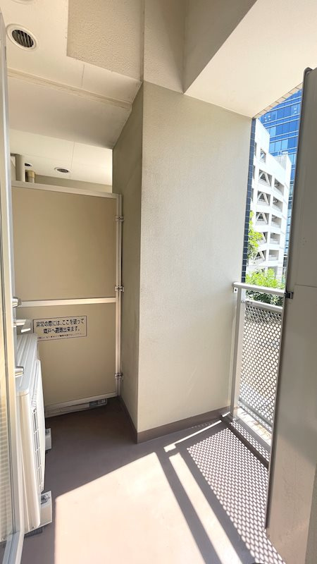 パークアクシス渋谷神南のバルコニー