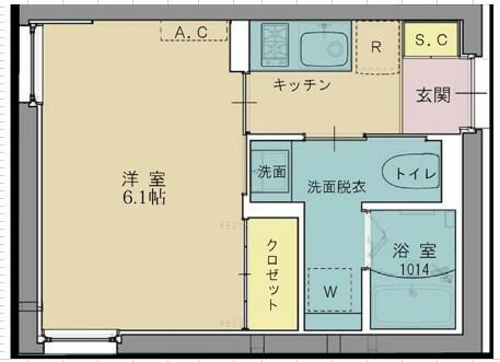 レヴァンテ都立大学の間取り