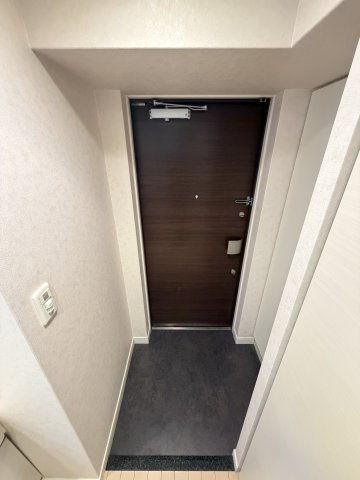 プレサンス上町台東平の玄関