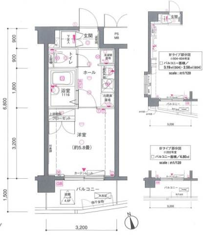 ヴェルト三軒茶屋の間取り