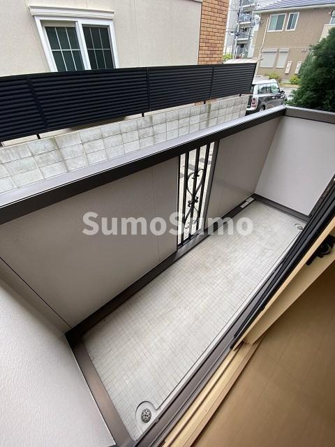 ボナールクレハのバルコニー
