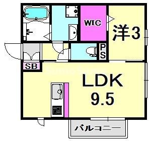 ボナールクレハの間取り