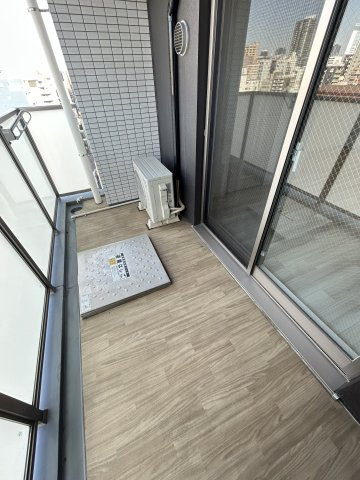 ミラージュパレス難波幸町のバルコニー
