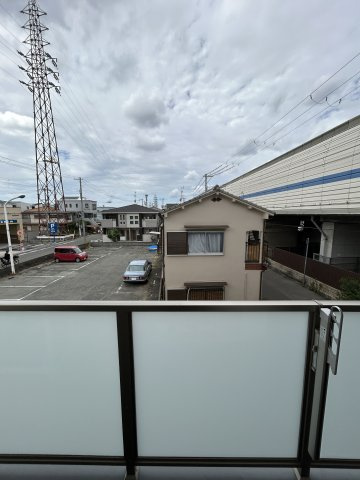 レジス城の堀の展望