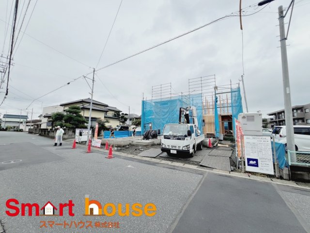 相模原市中央区上溝　新築全3棟の駐車場|全棟車2台駐車できます！