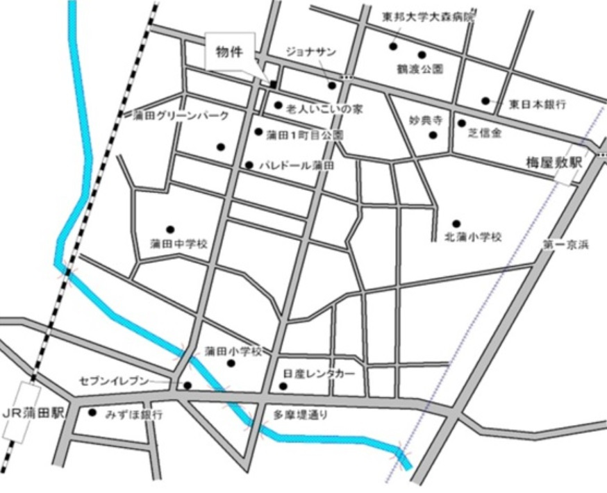 メゾン・ドゥ・ミニヨンの地図