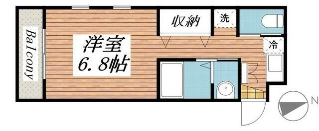 FIORI奥沢の間取り