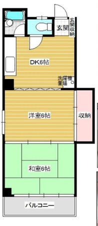 共親ビルの間取り