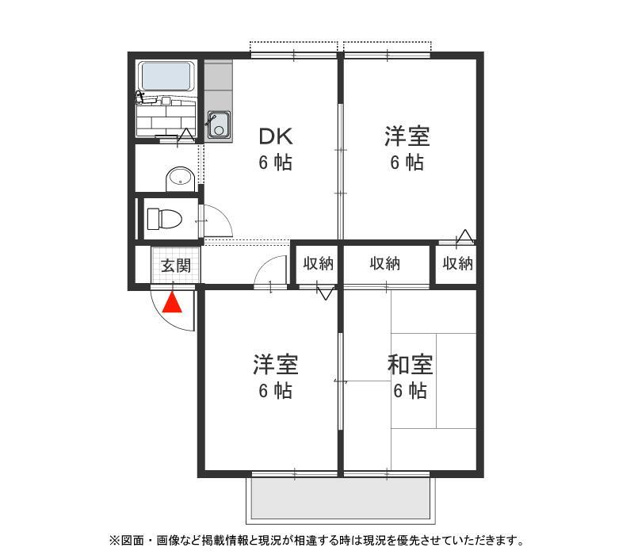 【間取り】 | フラワーガーデン