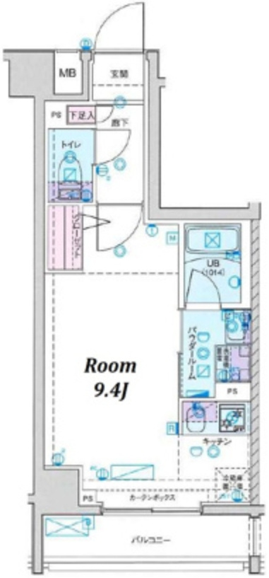 ジェノヴィア武蔵関公園スカイガーデンの間取り