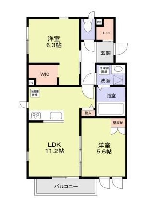 ＳＨＡＲＯＮの間取り|間取りです。